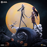 PRE - ORDER: Iron Studios The Nightmare Before Christmas Jack and Sally Deluxe 1/10 Art Scale Statue - collectorzown