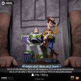 PRE - ORDER: Iron Studios Toy Story Buzz & Woody Deluxe Art Scale 1/10 Statue - collectorzown