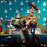 PRE - ORDER: Iron Studios Toy Story Buzz & Woody Deluxe Art Scale 1/10 Statue - collectorzown