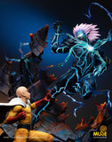 PRE - ORDER: Jimei Palace One - Punch Man Saitama VS Lord Boros Statues - collectorzown