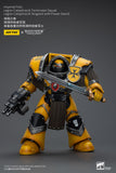 PRE - ORDER: Joytoy Warhammer The Horus Heresy: Imperial Fists Legion Cataphractii Terminator Squad Legion Cataphractii Sergeant with Power Sword 1/18 Scale Action Figure - collectorzown