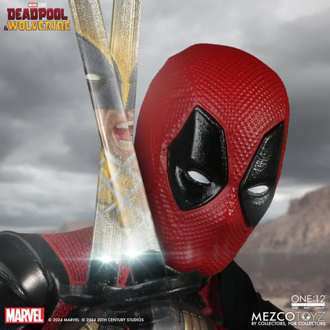 PRE - ORDER: Mezcotoyz Deadpool & Wolverine: Deadpool Deluxe Edition One:12 Collective Action Figure - collectorzown