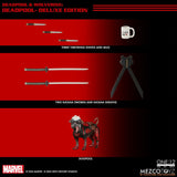 PRE - ORDER: Mezcotoyz Deadpool & Wolverine: Deadpool Deluxe Edition One:12 Collective Action Figure - collectorzown