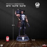 PRE - ORDER: PCS Collectibles Marvel Comics Punisher 1:3 Scale Deluxe Edition Statue - collectorzown