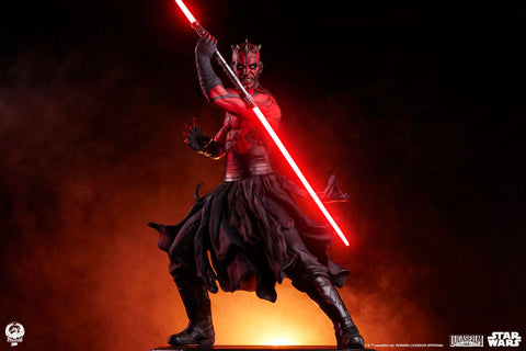 PRE - ORDER: PCS Collectibles Star Wars The Phantom Menace: Darth Maul Deluxe 1:3 Scale Epic Series Statue - collectorzown