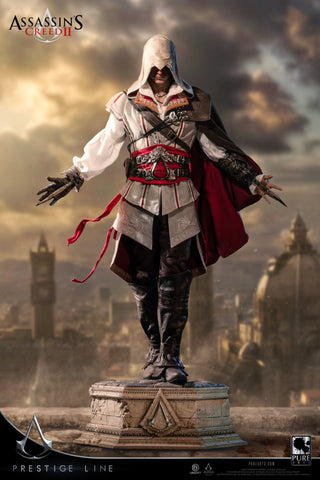 PRE - ORDER: PureArts Assassin's Creed Ezio Auditore Prestiege Line 1/2 Scale Statue - collectorzown