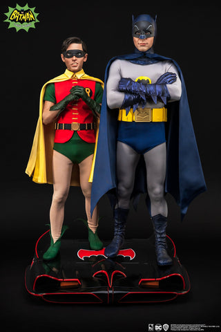 PRE - ORDER: PureArts Batman & Robin 1966 1/4 Scale Statue - collectorzown