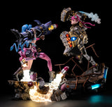 PRE - ORDER: PureArts League of Legends Jinx & Vi Collectible Set - collectorzown