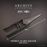 PRE - ORDER: Regal Robot Indiana Jones and the Temple of Doom Temple Guard Dagger Limited Edition Prop Replica - collectorzown