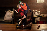 PRE - ORDER: Sideshow Collectibles DC Comics The Joker and Harley Quinn: Lawless Love Diorama - collectorzown