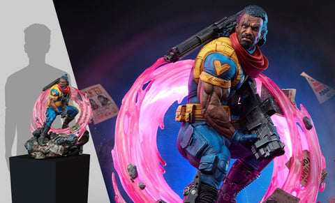 PRE - ORDER: Sideshow Collectibles Marvel Comics X - Men: Bishop Future and Past Premium Format Figure - collectorzown