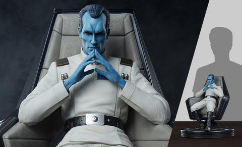 PRE - ORDER: Sideshow Collectibles Star Wars Grand Admiral Thrawn Premium Format Figure - collectorzown