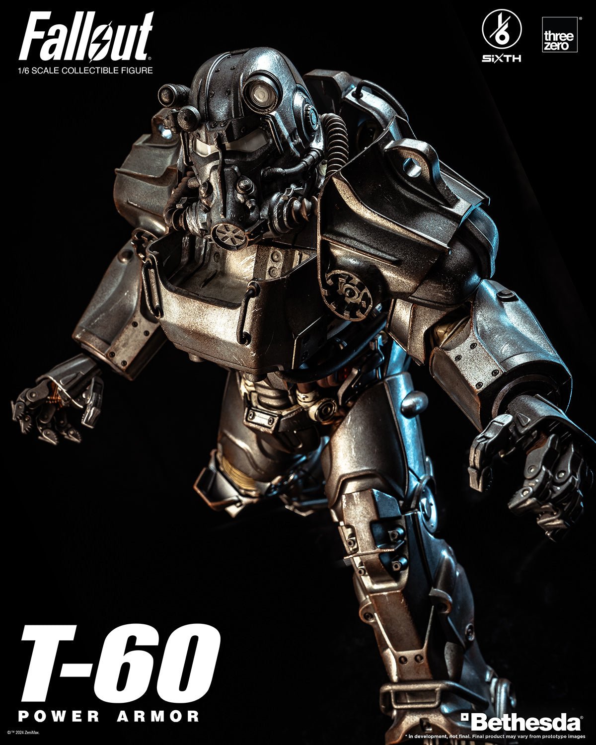 PRE - ORDER: Threezero Fallout T - 60 Power Armor Sixth Scale Figure -  collectorzown