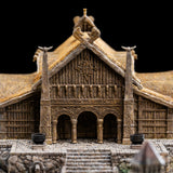 PRE - ORDER: Weta Workshop The Lord of the Rings Edoras Limited Edition Environment Statue - collectorzown