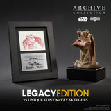 Regal Robot Star Wars Jar Jar Binks Concept Maquette Replica – Tony McVey Legacy Edition - collectorzown