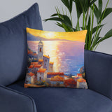 Seaside Village Pillow - collectorzown