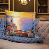 Seaside Village Pillow - collectorzown