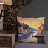 Seaside Village Pillow - collectorzown