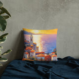 Seaside Village Pillow - collectorzown