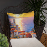 Seaside Village Pillow - collectorzown