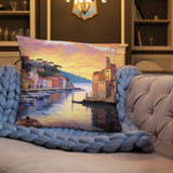 Seaside Village Pillow - collectorzown