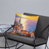 Seaside Village Pillow - collectorzown