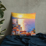 Seaside Village Pillow - collectorzown