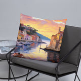 Seaside Village Pillow - collectorzown