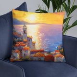 Seaside Village Pillow - collectorzown