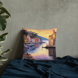 Seaside Village Pillow - collectorzown