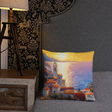 Seaside Village Pillow - collectorzown