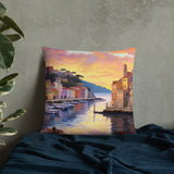 Seaside Village Pillow - collectorzown