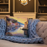 Seaside Village Pillow - collectorzown