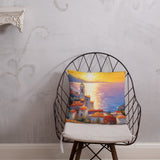 Seaside Village Pillow - collectorzown