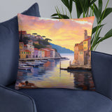 Seaside Village Pillow - collectorzown