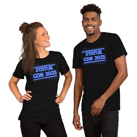 STATUECON 2025 BLUE Unisex t-shirt - collectorzown