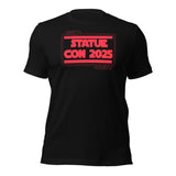 STATUECON 2025 RED Unisex t-shirt - collectorzown