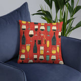 Wine O'clock Pillow - collectorzown