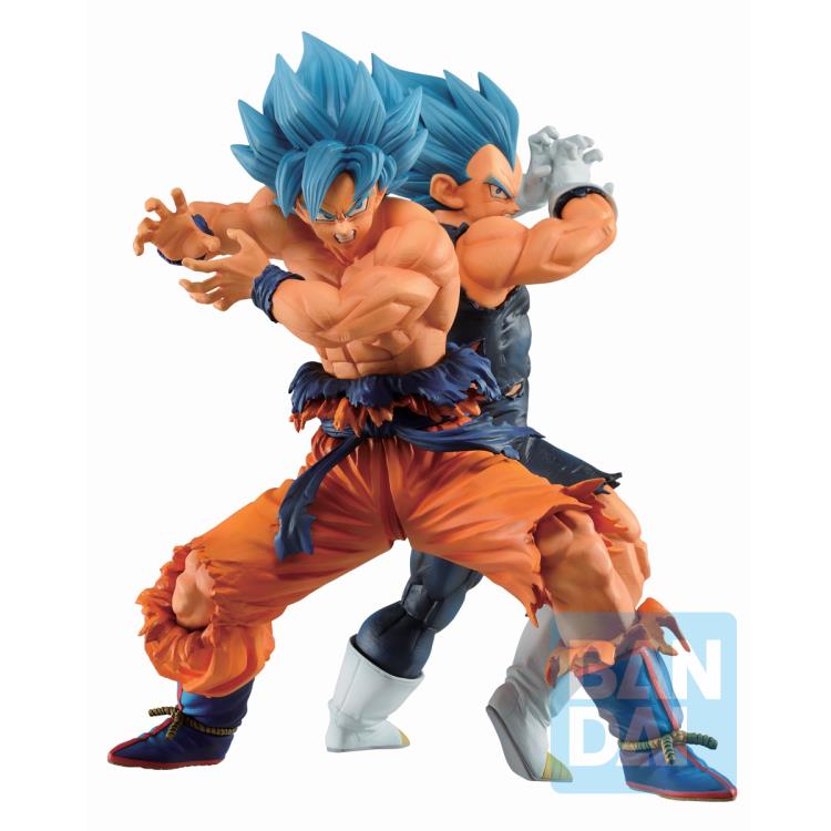 Goku and vegeta store statue