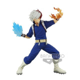 Banpresto My Hero Academia Shoto Todoroki Vol. 15 The Amazing Heroes Statue - collectorzown