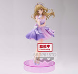 Banpresto The Idolmaster Cinderella Girls Shin Sato Brilliant Dress Espresto Statue - collectorzown