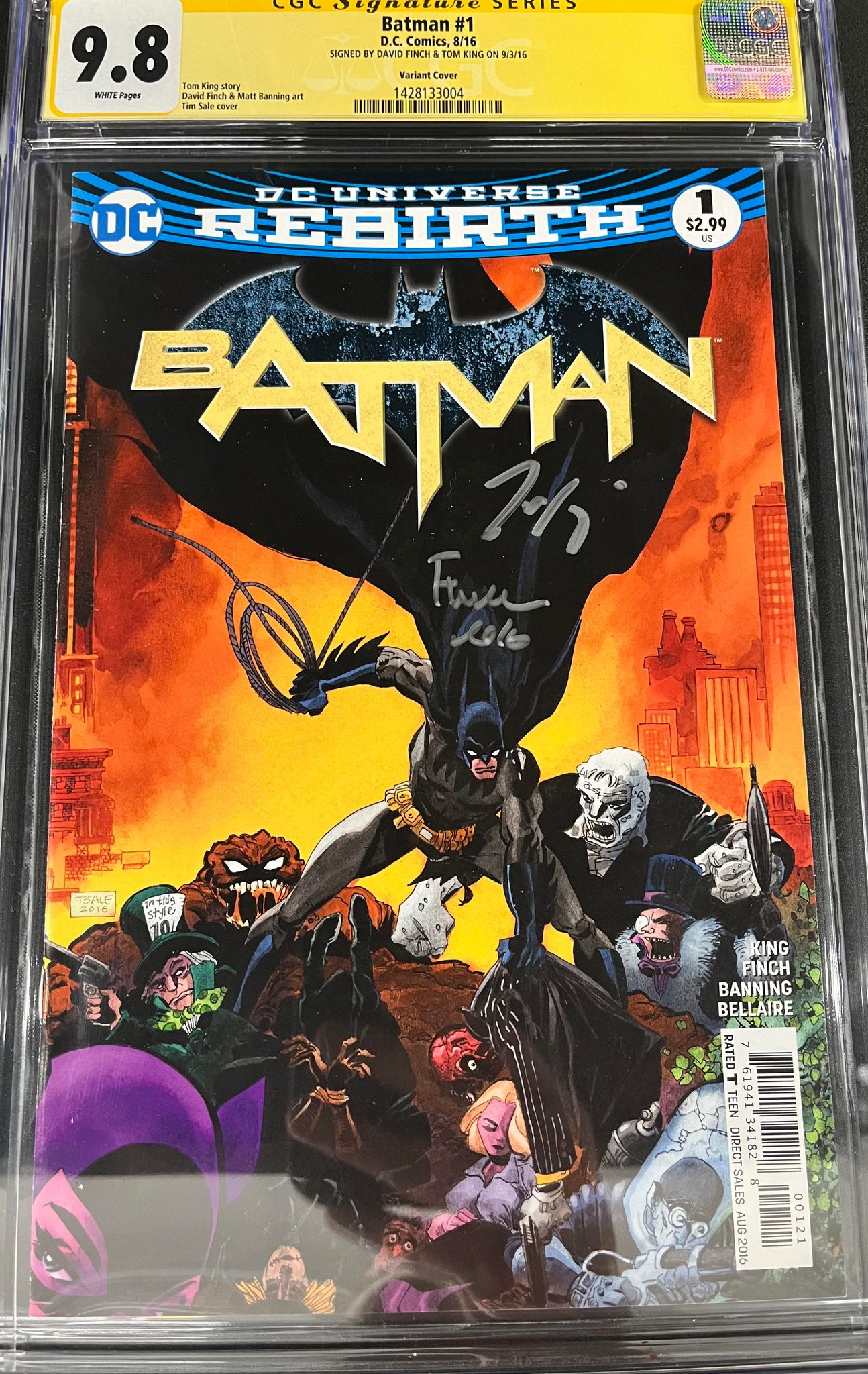 Batman outlet #50 Signed by Tom King