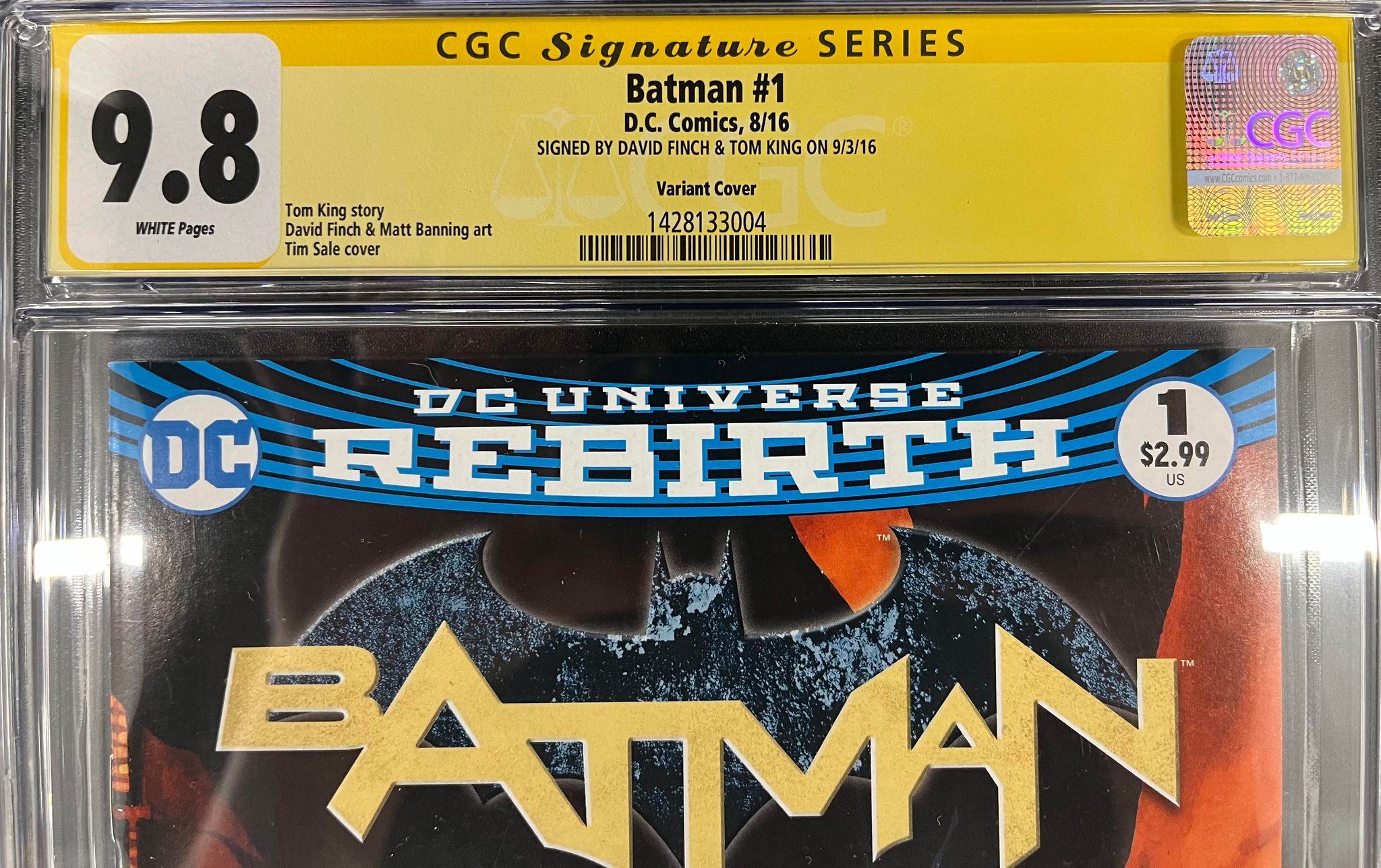 Batman #100 9.8 discount CGC Signature Series