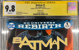 CGC Signature Series 9.8 Batman #1 Signed by David Finch and Tom King - collectorzown