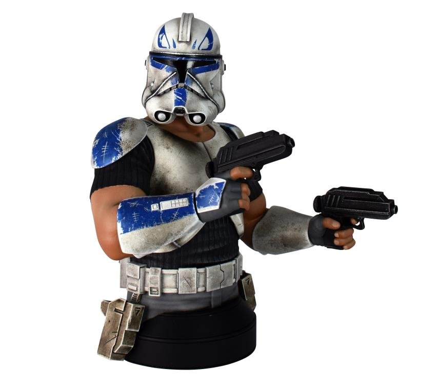 Diamond Select Star Wars Clone Wars Deluxe Captain Rex 1:6 Scale Bust