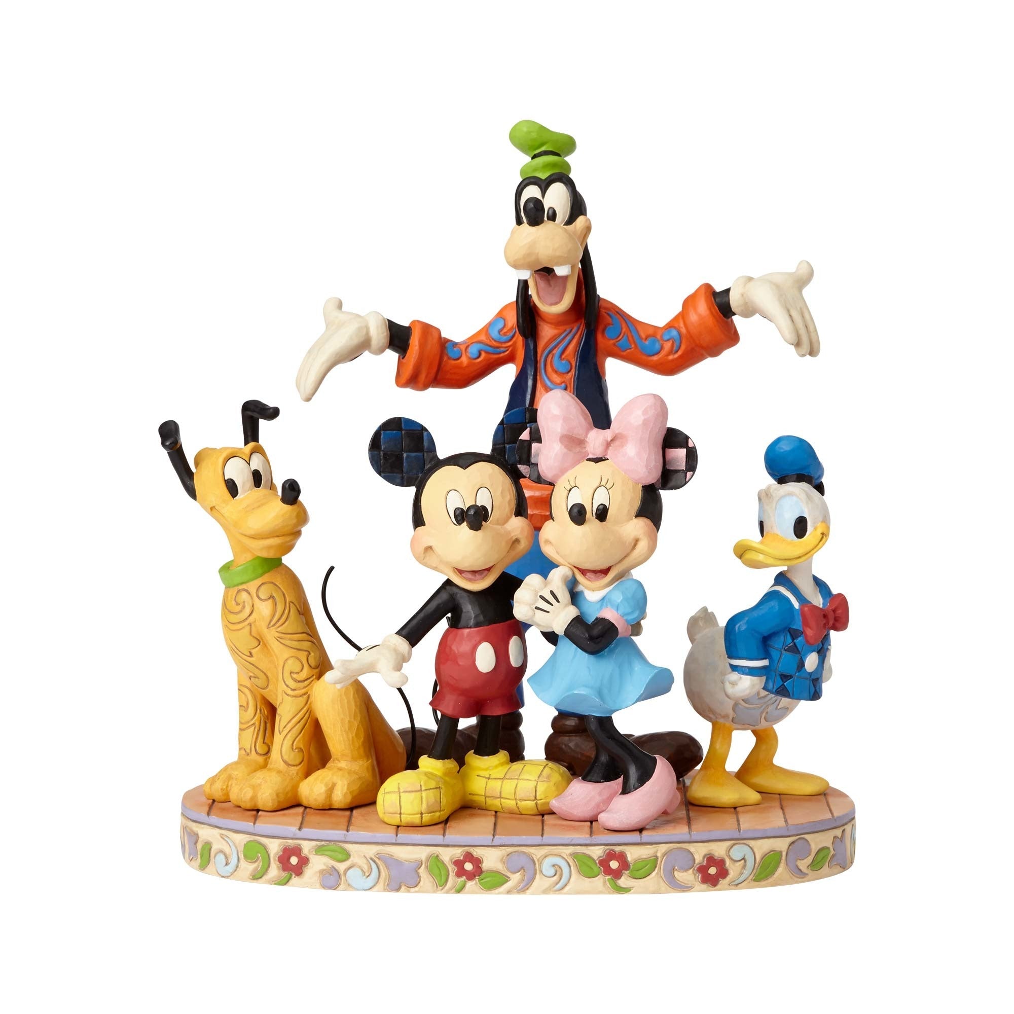 Enesco: Disney Traditions Fab Five The Gang is all Here Statue -  collectorzown