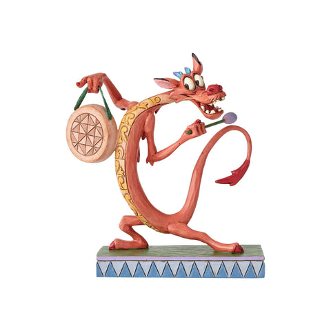 Enesco: Disney Traditions Mulan / Mushu Personality Pose Statue - collectorzown