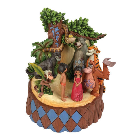 Disney Traditions I'Ll Huff Et I'Ll Bouffante Loup Figurine