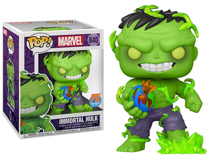 Funko Pop Marvel Immortal Hulk 840 6 Inch PX Previews Exclusive collectorzown