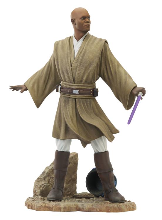 Star Wars Attack of the Clones Premier Collection Mace Windu 11-Inch Statue